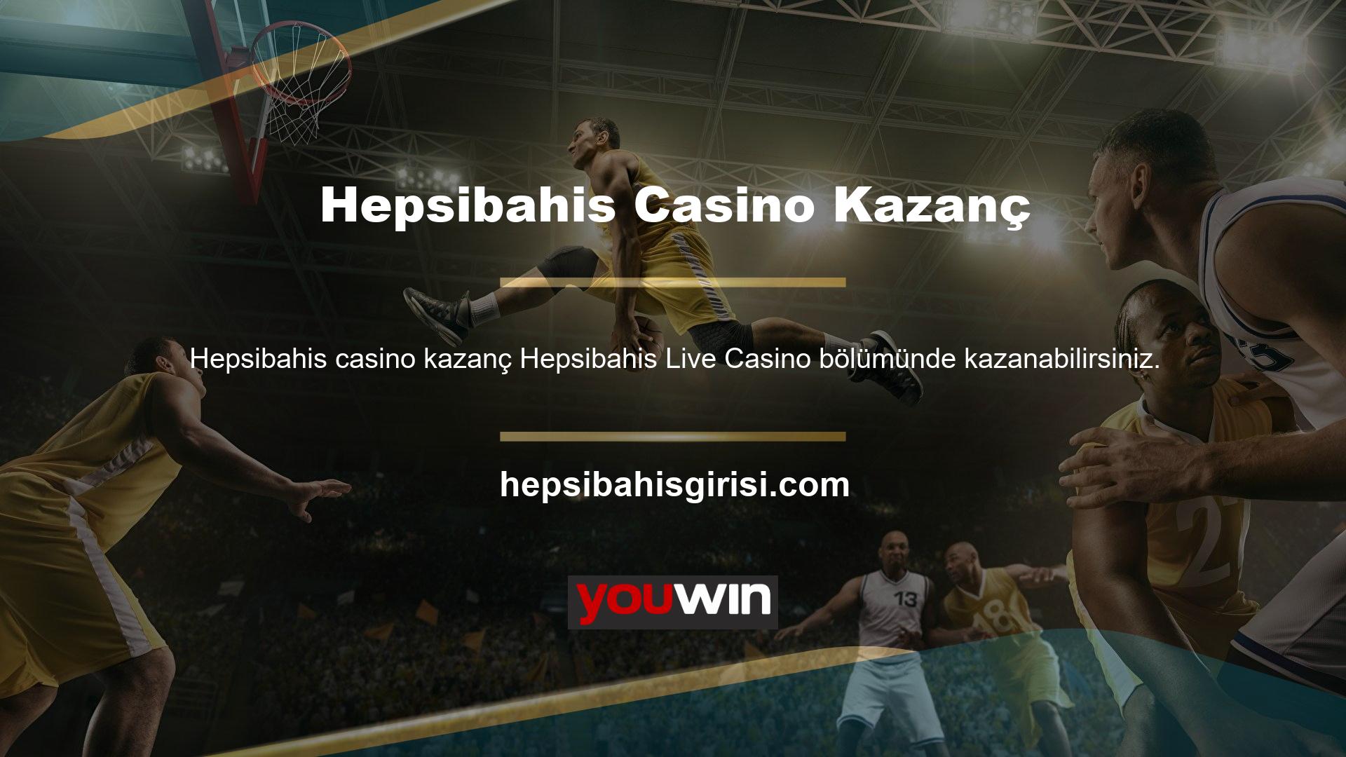 Hepsibahis gerçek zamanlı casino oyunlarında kazanmanıza izin verir