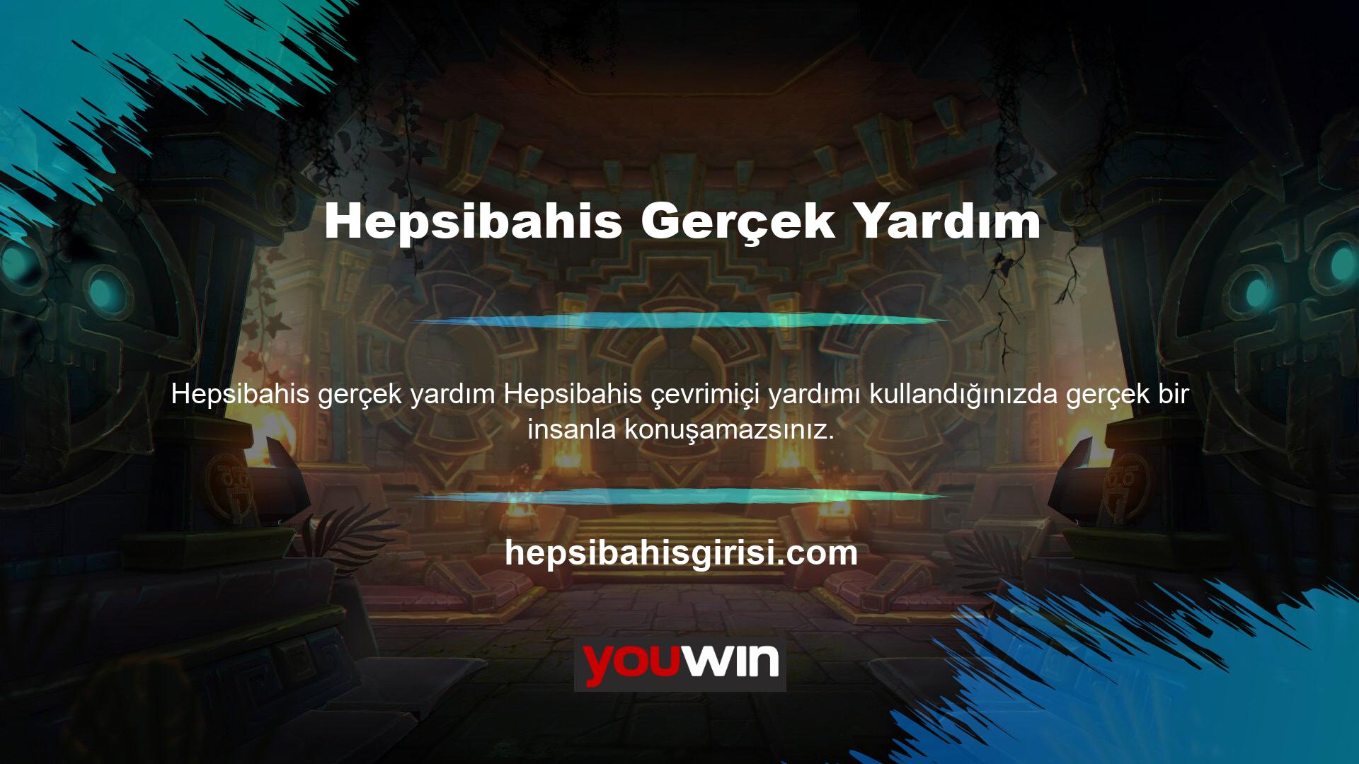 Hepsibahis müşterilerle gerçek zamanlı olarak konuşmanın bir yolu yoktur, bu nedenle bazı insanlar onlara olan ilgisinden şüphe edebilir